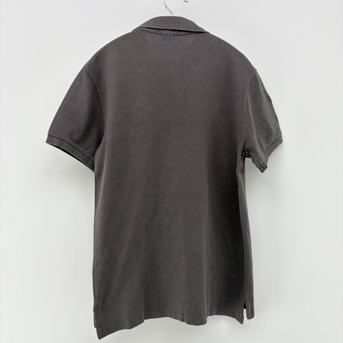【美品】POLO RALPH LAUREN 半袖ポロシャツ ブラウン 茶【クリーニング発送】