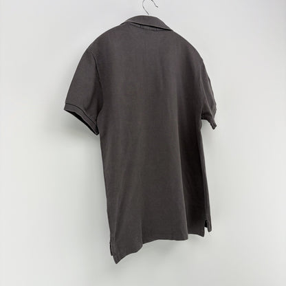 【美品】POLO RALPH LAUREN 半袖ポロシャツ ブラウン 茶【クリーニング発送】