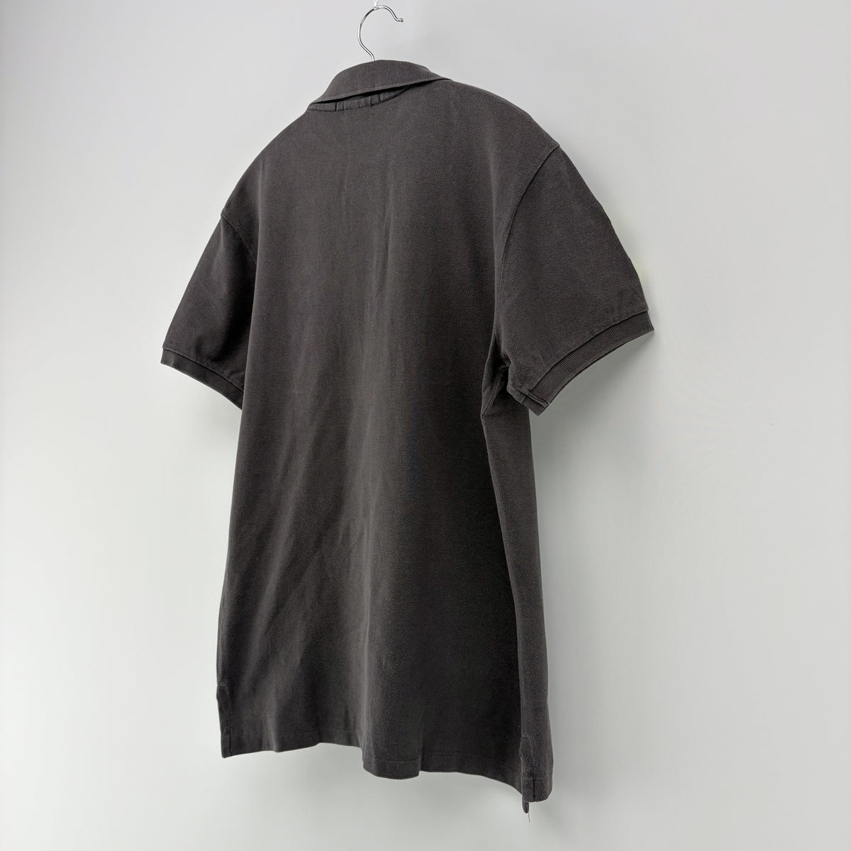 【美品】POLO RALPH LAUREN 半袖ポロシャツ ブラウン 茶【クリーニング発送】
