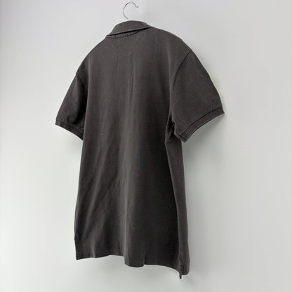 【美品】POLO RALPH LAUREN 半袖ポロシャツ ブラウン 茶【クリーニング発送】