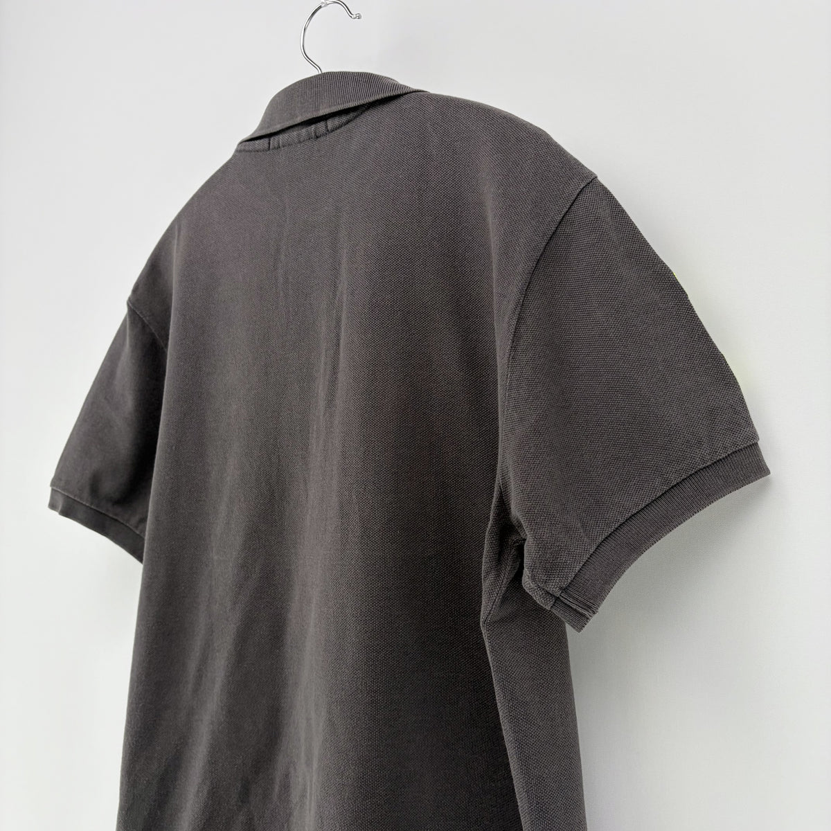 【美品】POLO RALPH LAUREN 半袖ポロシャツ ブラウン 茶【クリーニング発送】