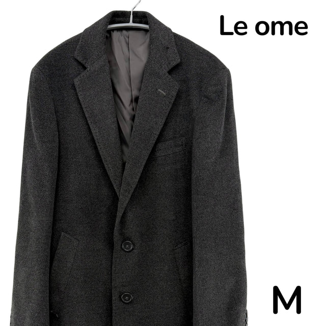 【美品】Le orme チェスターコート グレー Mサイズ【クリーニング発送】